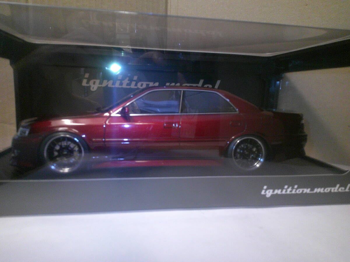 Amazon | イグニッションモデル VERTEX JZX100 CHASER ミニカー RED